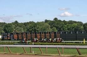 See, in the distance? BIG SCOREBOARD!