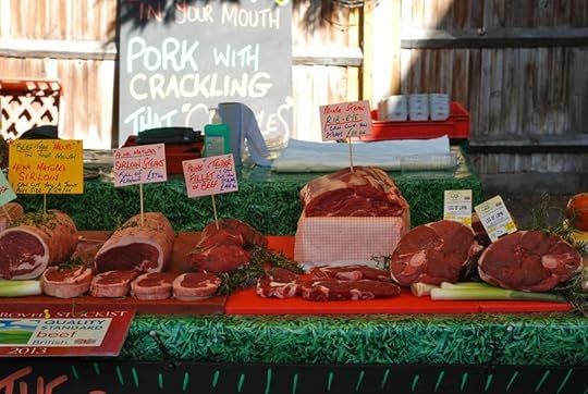 Beef at the Barnes farmer's market