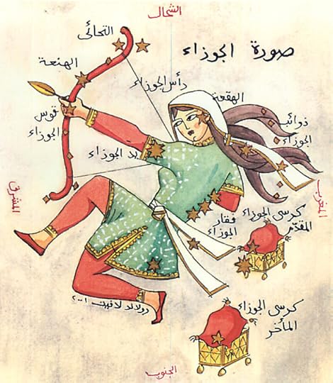 Orion illustration from Heritage Arabe des Noms Arabes Pour Les Etoiles