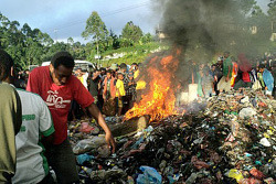 woman burned alive in papua new guinea