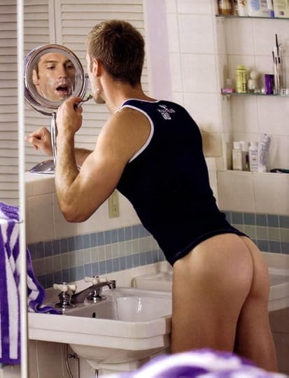 shaving mirror nice ass
