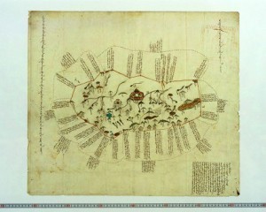 old Mongolian map another 1921