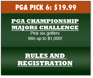 Golfmanna PGA Pick 6