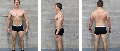 Nate Green after muscle-building experiment