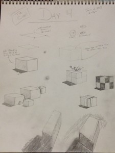 My Quest to Draw (Day 4): The Cube