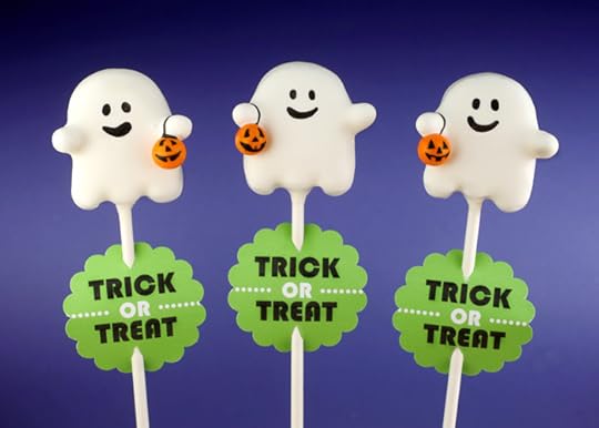 Ghost Cake Pops