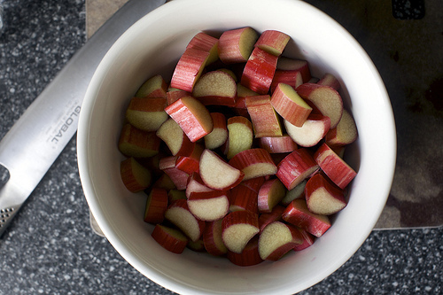 rhubarb, rhubarb, rhubarb