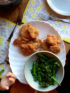 an SK weeknight meal, 2