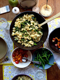 an SK weeknight meal, 4