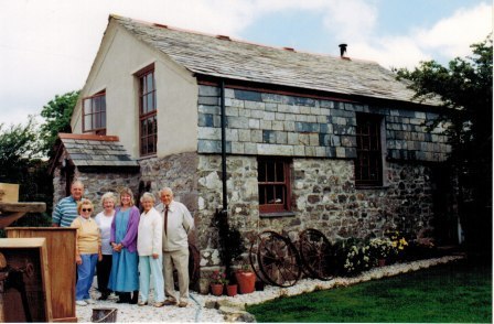 I return to the church in Cornwall my grandfather built and meet some new relatives