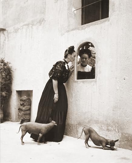 Frida Khalo and her dogs