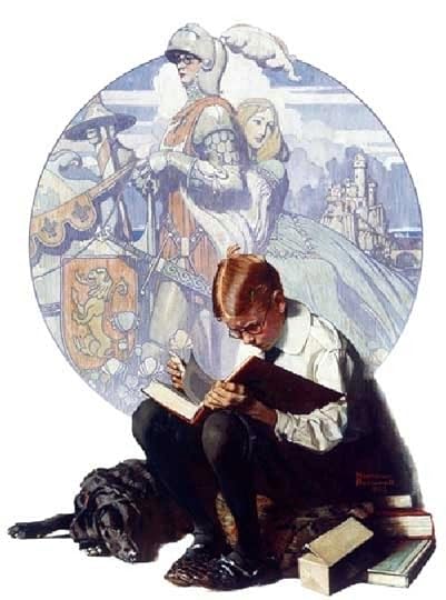 Lands of Enchantment by Norman Rockwell