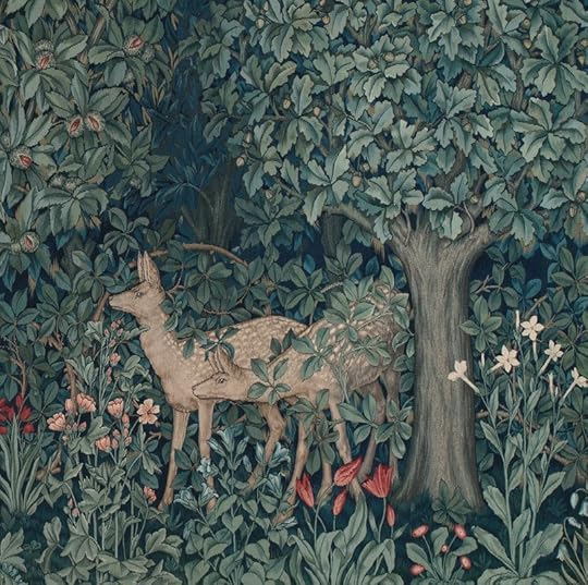 Woodland tapestry detail