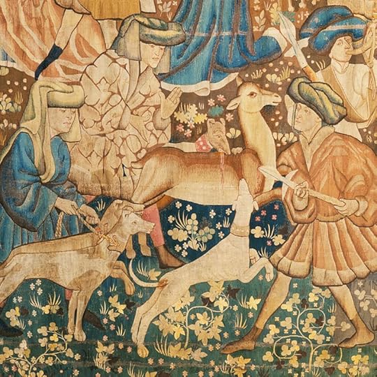 Detail from the Devonshire Hunting Tapestries