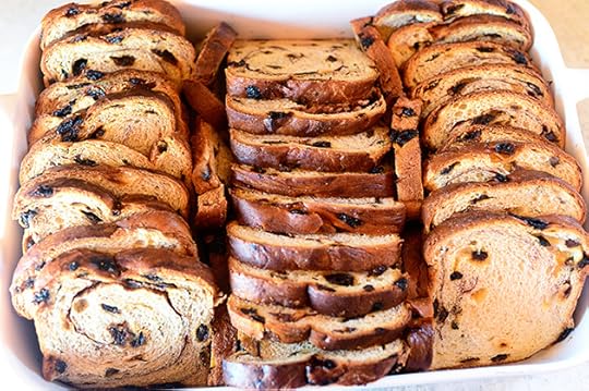 Cinnamon Raisin Baked French Toast