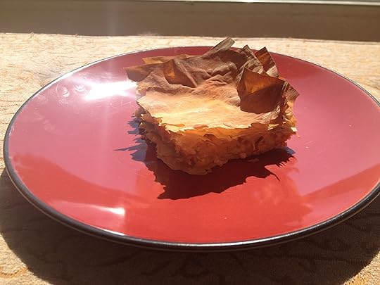 vegan phyllo quiche