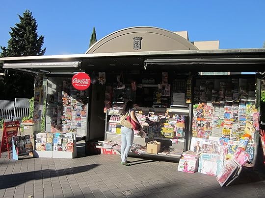 A typical Madrid kiosk.