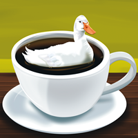 There's a duck in my coffee