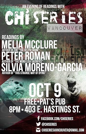 writing, readings, speculative fiction, Canadian authors, Chizine, CZP