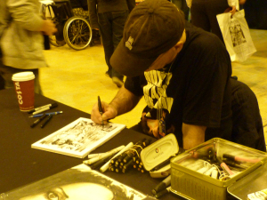 James O'Barr Cardiff Comic Con