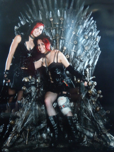 Iron Throne Cardiff Comic Con