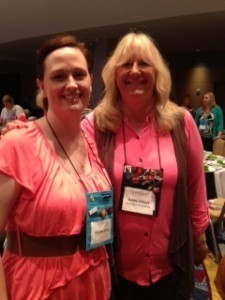 Me and my Senior Editor, Debby Gilbert