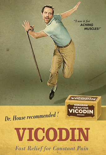 Dr House Vicodin Ad