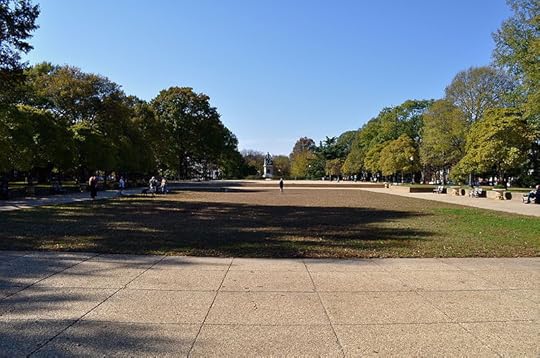 Lincoln Park in Washington, D.C. This is the former site of Lincoln Hospital, where Corporal Patrick Scanlan died in January 1863 and where William Duffie wrote to his wife Ann (Wikipedia)