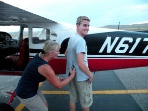 WWII pilot tradition cutting shirt