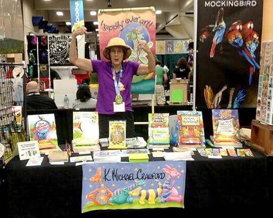 SDCC with K Michael Crawford