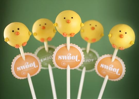 Spring Chicks Cake Pops
