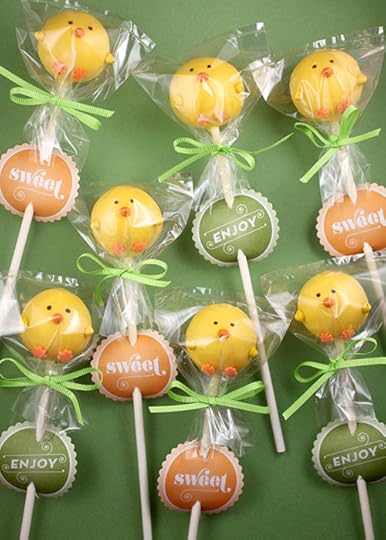 Spring Chick Cake Pops