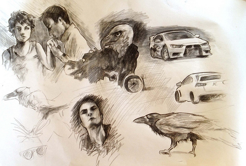 Dream Thieves sketches