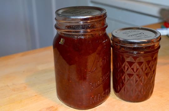 Pint jars for us and half pints for gifts