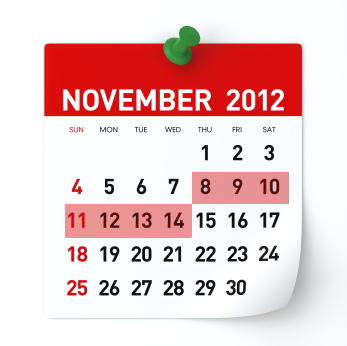 November 2012 week 2