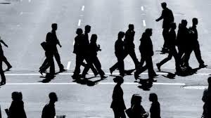 crossing street