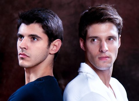 Perry and Nate as they contemplate how to ruin Christopher's life....again.