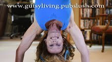 Sonia Marsh speaking upside down