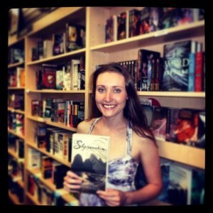 Savannah in a Bookstore