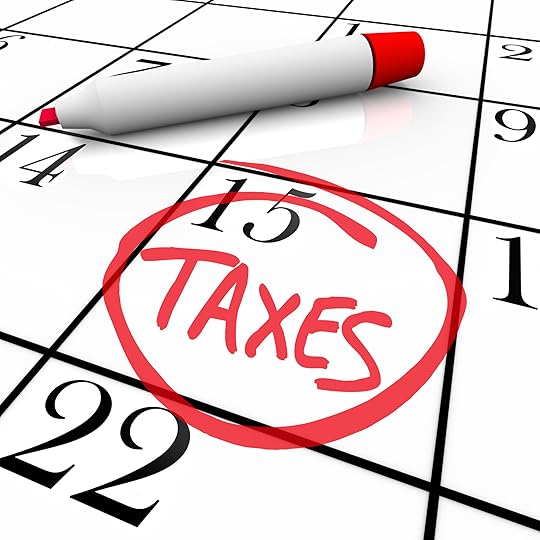 Calendar - Tax Day Circled