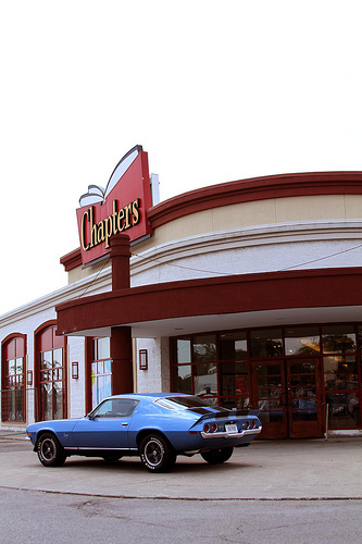 Parking the Camaro in London, Ontario