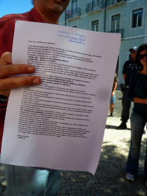 Carta de Nelson Arraiolos ao Presidente da Rapública, Direito à Resistência, Artigo 21.º da Constituição da República Portuguesa