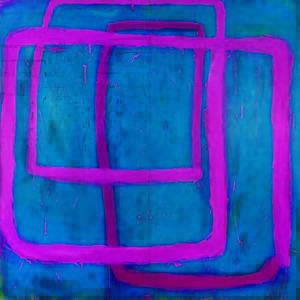 Lot 44 Ildiko Kovacs Travelling Pink Line, 1995