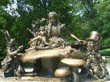 AliceStatue1 The Complete Listing of All Public Childrens Literature Statues in the United States