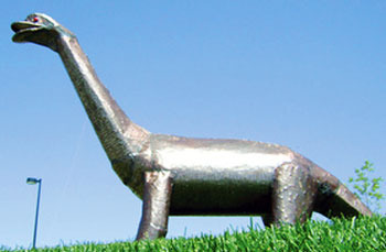DinosaurBobStatue The Complete Listing of All Public Childrens Literature Statues in the United States
