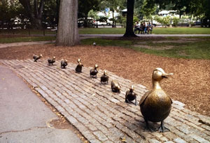 ducklingstatue The Complete Listing of All Public Childrens Literature Statues in the United States