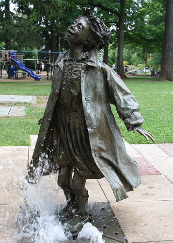 RamonaOutsideStatue The Complete Listing of All Public Childrens Literature Statues in the United States