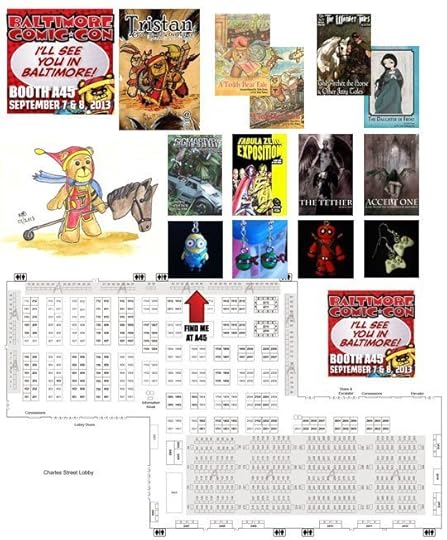 Meet me at Baltimore Comic Con Artist Alley Booth A45