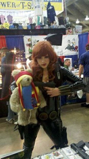 Alexia Jean Grey with Tristan the Teddy Bear