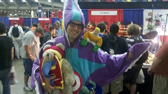 Starro with Tristan the Teddy Bear